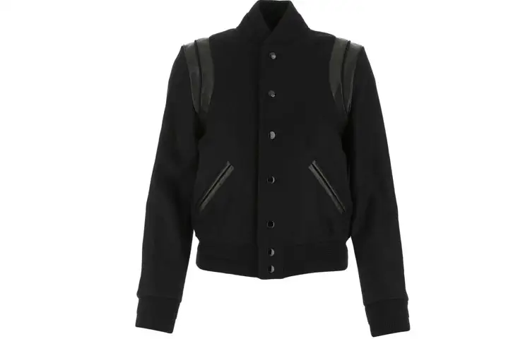 SAINT LAURENT Teddy Varsity Jacket