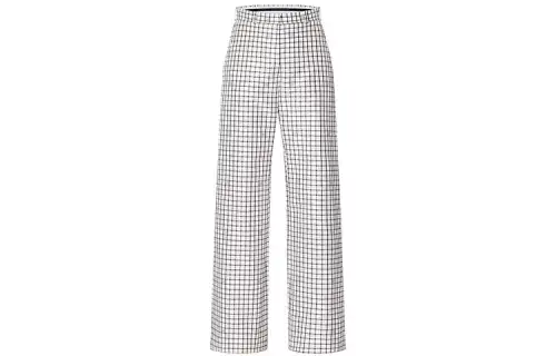 LOUIS VUITTON Check Print Pants