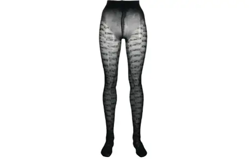 Balenciaga Bb Monogram Tights 'Black'