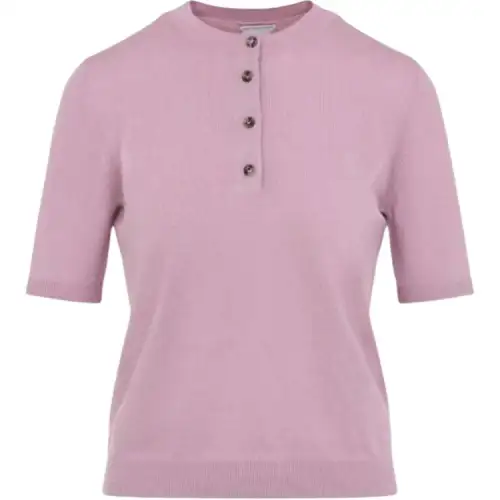 Bottega Veneta Short Sleeved Knitted Jumper