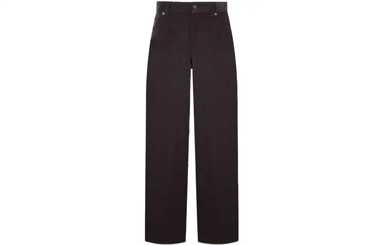 THE ROW Casual Pants Women's Brown Moderate Straight Fit Pants