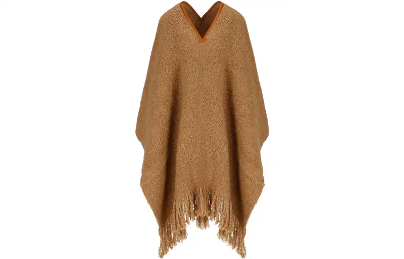 Loro Piana SS23 Cloak Women's Camel