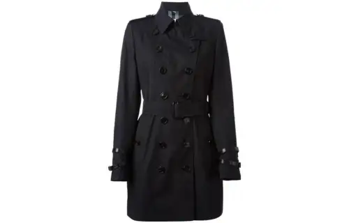 Burberry SS23 Trench Coat Women's Black