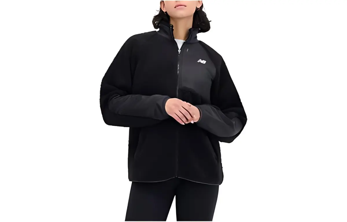 New Balance Q Speed Velvet Jackets Women's Black Moderate