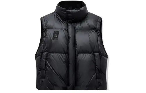 ANTA Variety Training Collection Vests Women's Black Stand Collar Thickened Other
