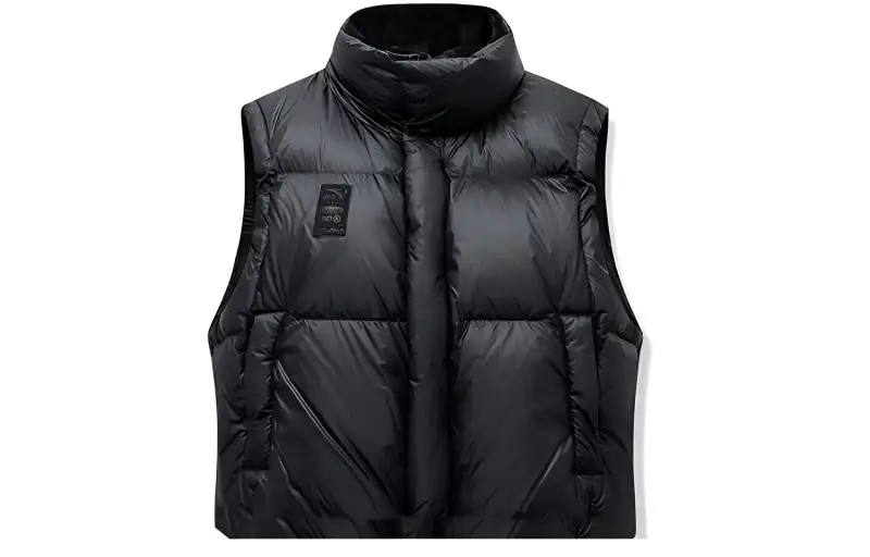 ANTA Variety Training Collection Vests Women's Black Stand Collar Thickened Other