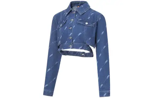 Li Ning Denim Jacket Women's Blue