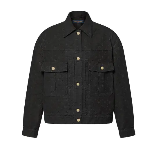 LOUIS VUITTON Monogram Jacquard Denim Jacket