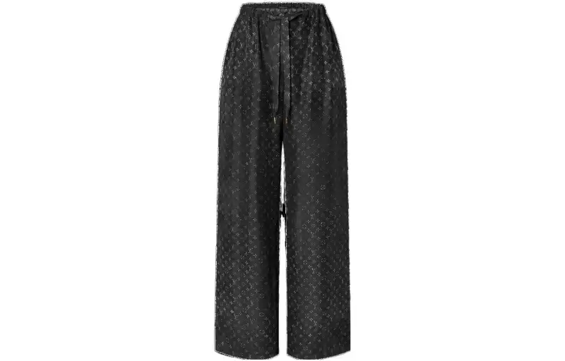 LOUIS VUITTON Casual Pants Women's Black