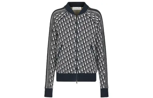 DIOR SS21 Baseball Jacket Women's Black
