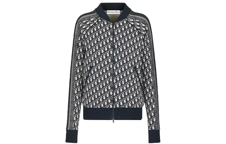 DIOR SS21 Baseball Jacket Women's Black