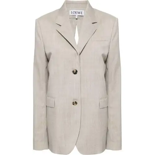LOEWE Single Breasted Tailored Jacket
