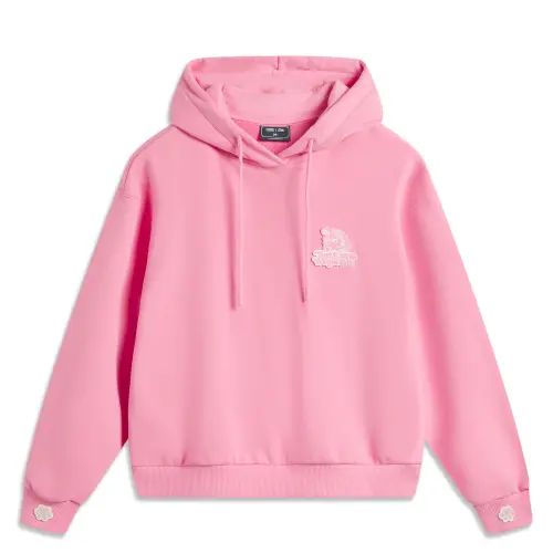 Li Ning x LEAGUE OF LEGENDS Sweatshirt Women's Fairy Cloud Pink