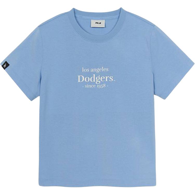 Женская футболка MLB Los Angeles Dodgers (голубая)