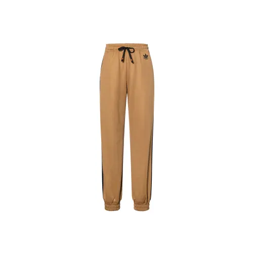 GUCCI x Adidas Originals Knitted Sweatpants Women's Khaki