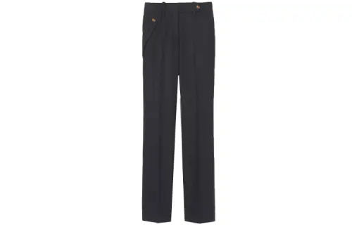 Burberry SS21 Casual Pants Women's Charcoal Heather Gray