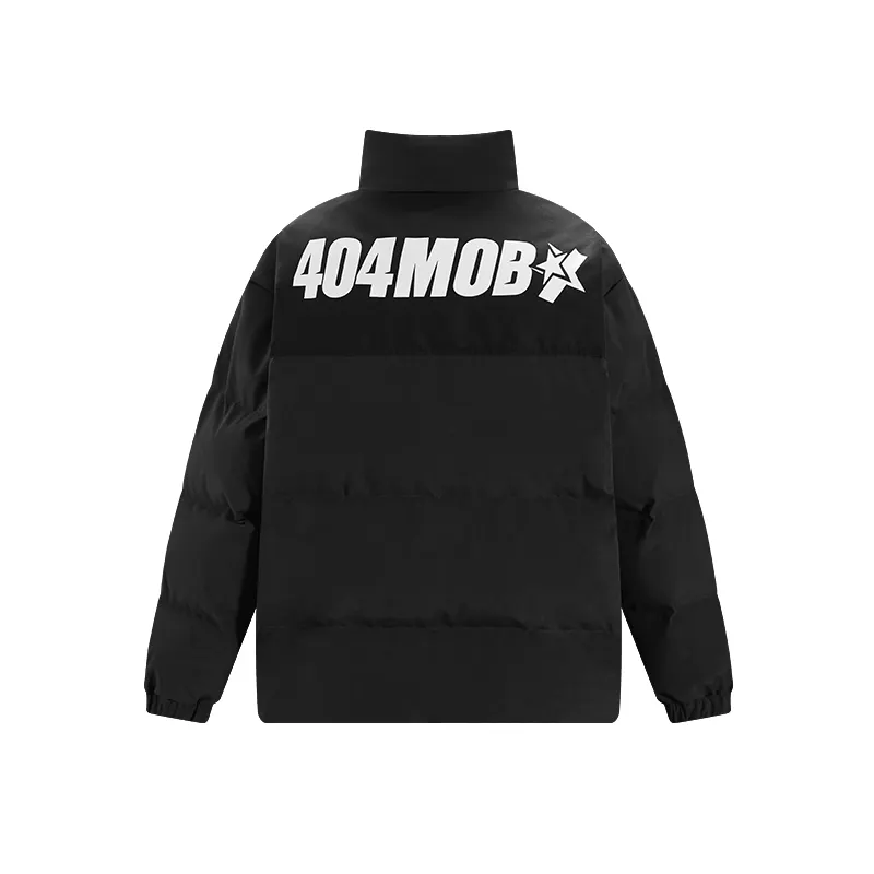 404MOB GANG Puffer Jacket Women's Black
