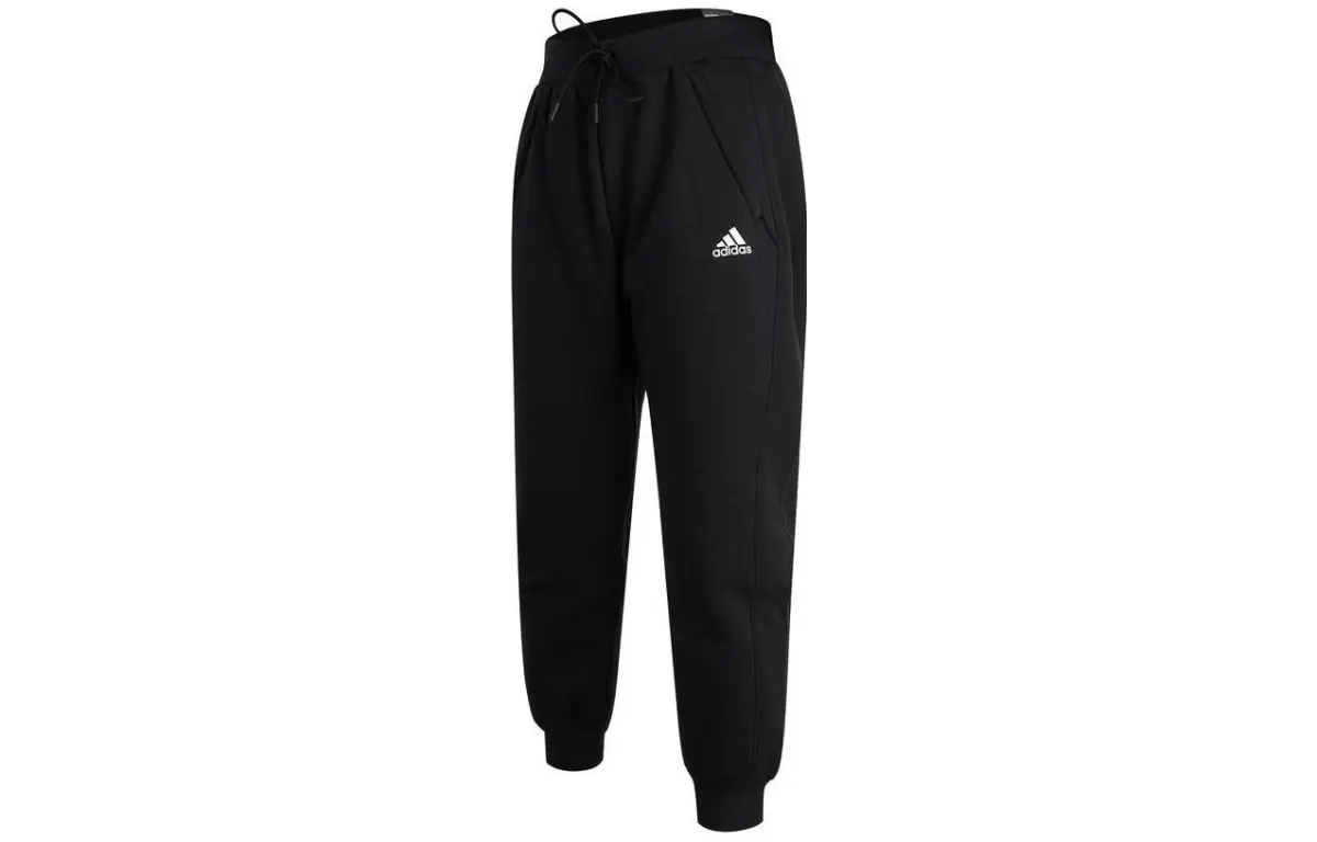 Adidas Knitted Sweatpants Women's Black
