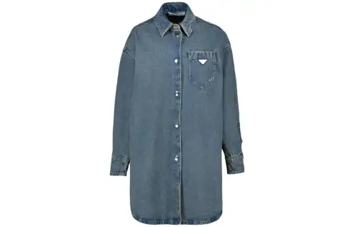 PRADA Denim Jacket Women's Blue