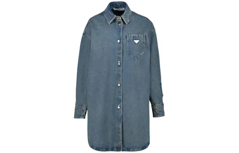 PRADA Denim Jacket Women's Blue