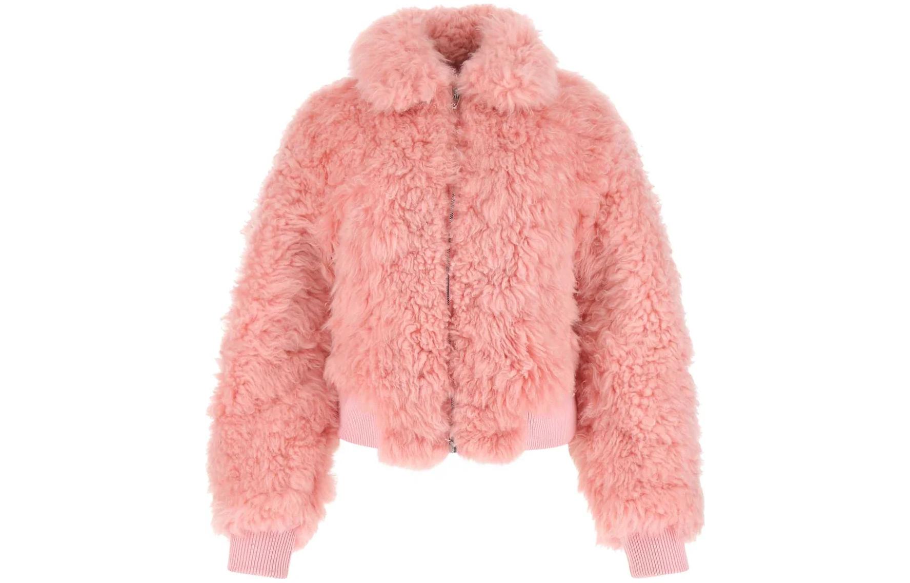 Bottega Veneta Cropped High Neck Jacket