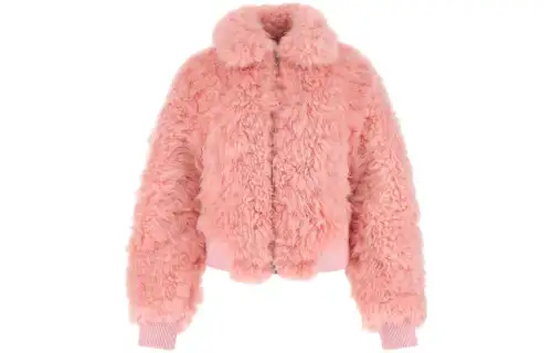 Bottega Veneta Cropped High Neck Jacket