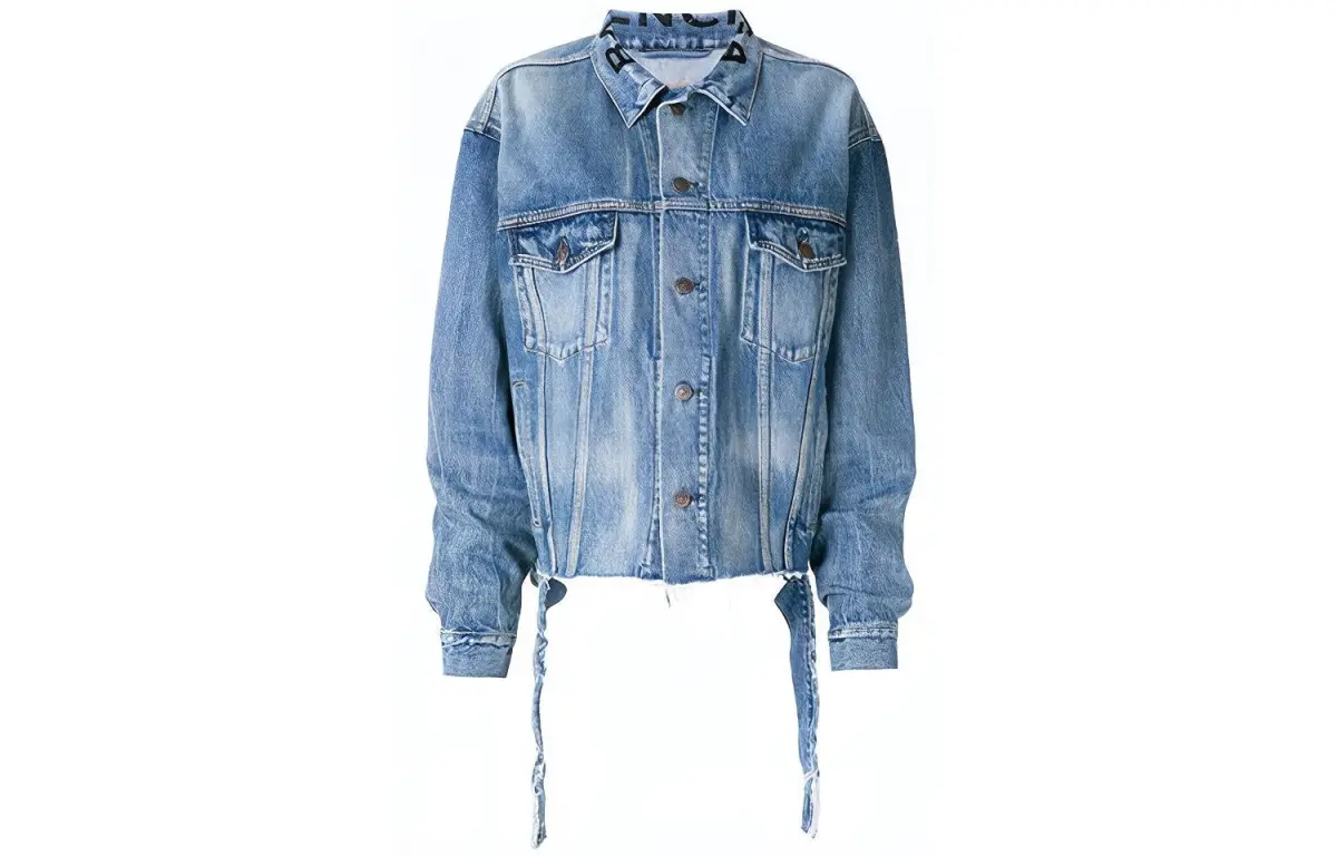 Balenciaga Denim Jacket Women's Blue