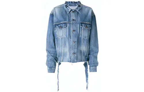 Balenciaga Denim Jacket Women's Blue