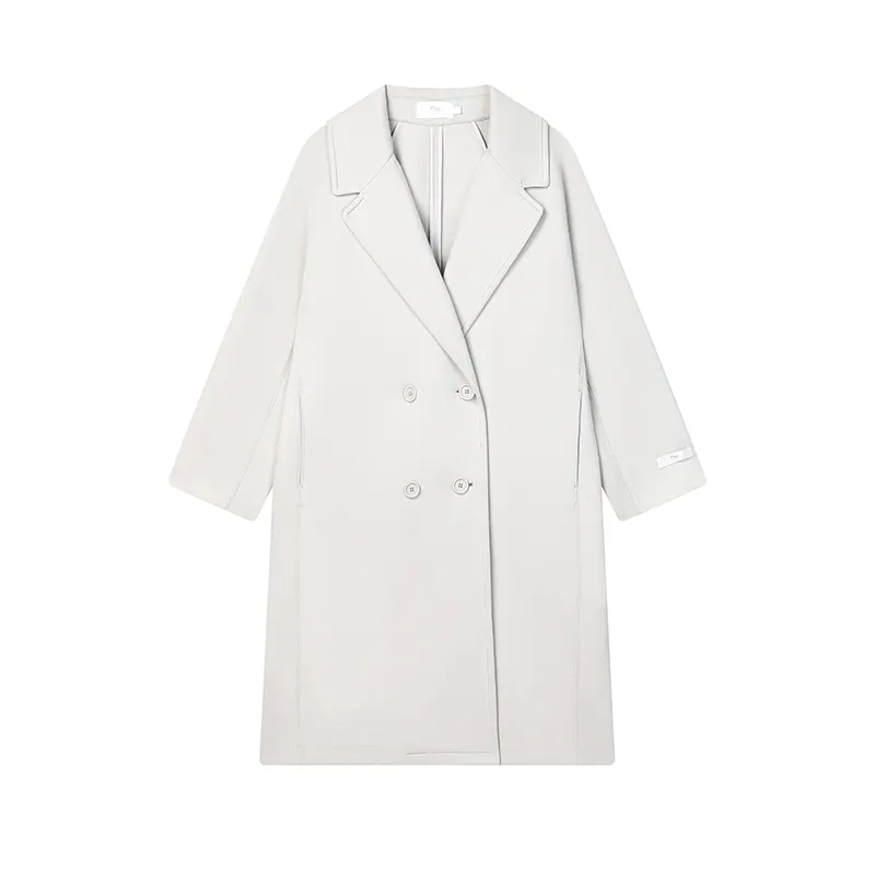 FILA Coat Women's Light Gray Ivory