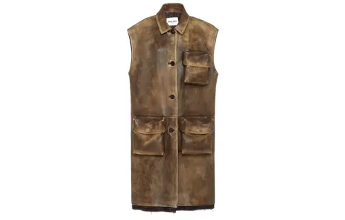MIU MIU SS23 Vest Women's Cocoa Brown