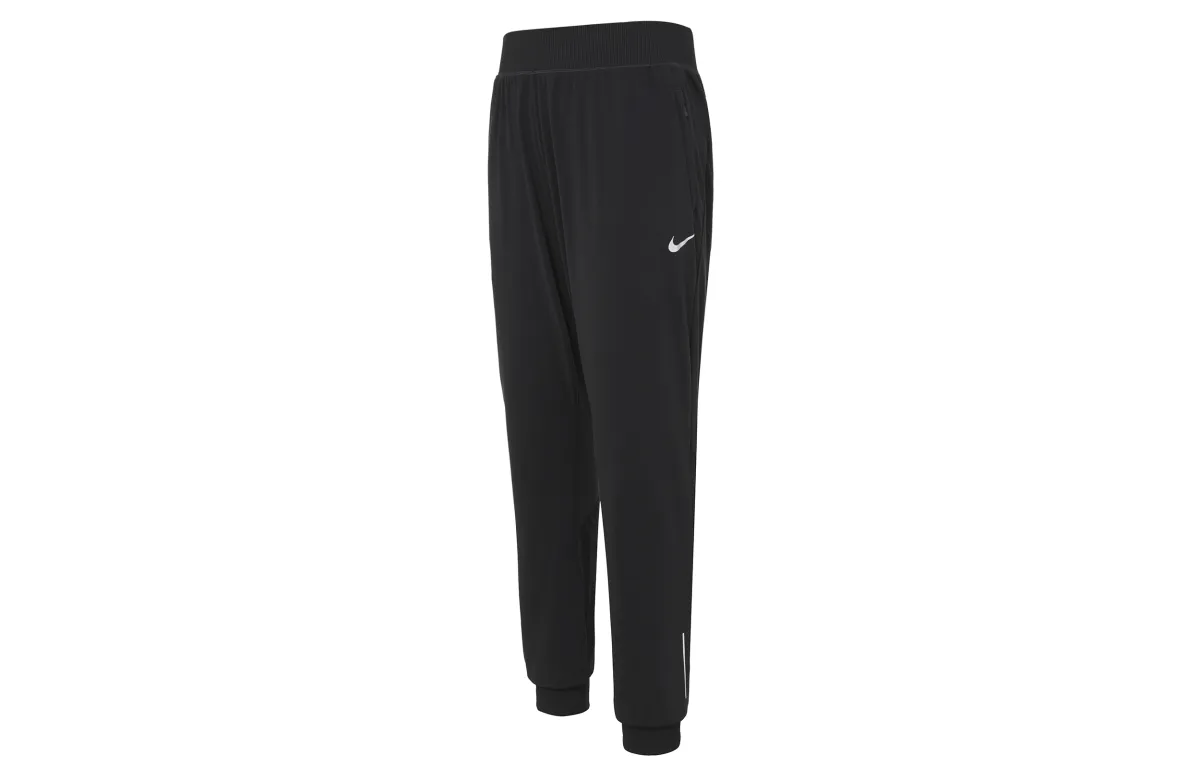 Nike Knitted Sweatpants Women's Black Moderate Cuffed Pants