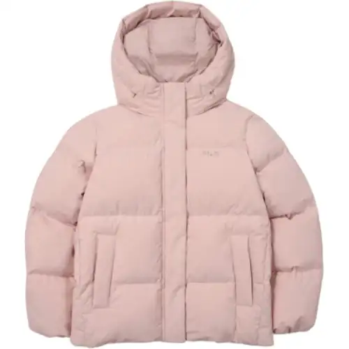 FILA Down Jackets Women's Pink Hooded Moderate