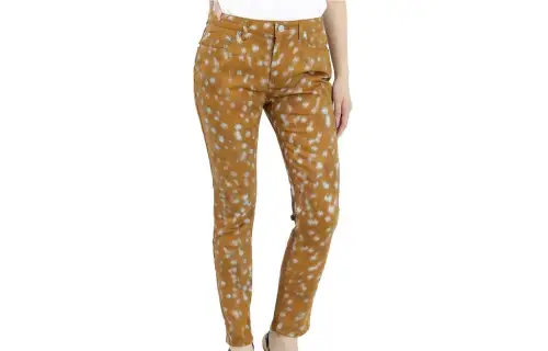 Burberry Casual Pants Women's Brown Moderate Slim Fit Pants