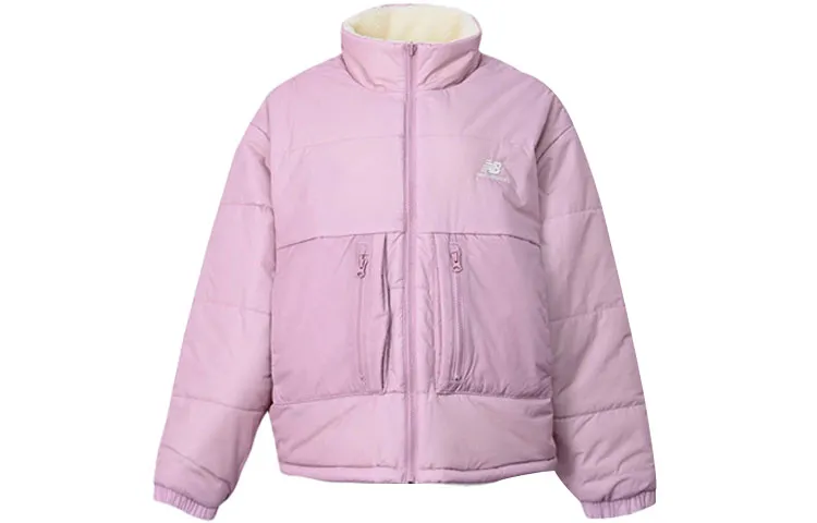 New Balance Puffer Jacket Winter Women's Pink