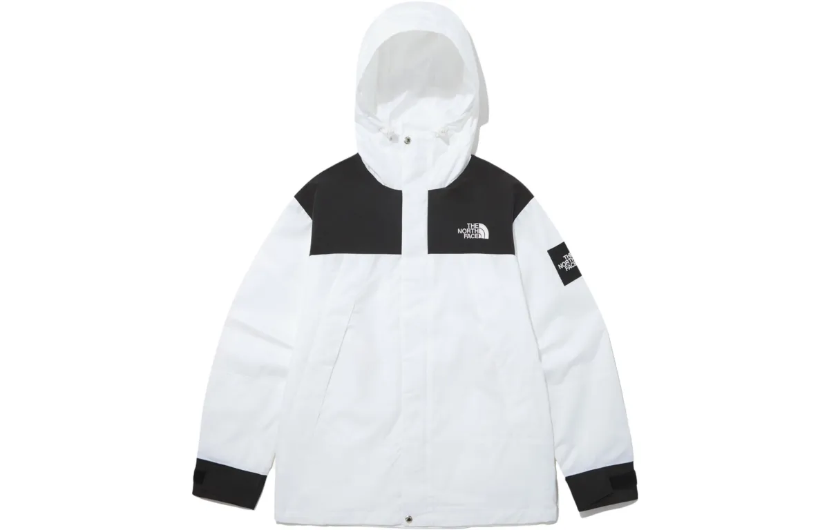 THE NORTH FACE Outdoor Hiking Waterproof And Windproof Windbreaker Jacket Women's White
