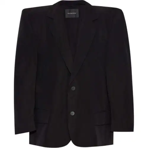 Balenciaga Single Breasted Jacket 'Black'