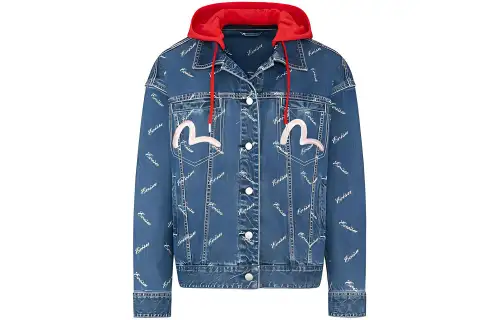 EVISU Denim Jacket Women's Blue