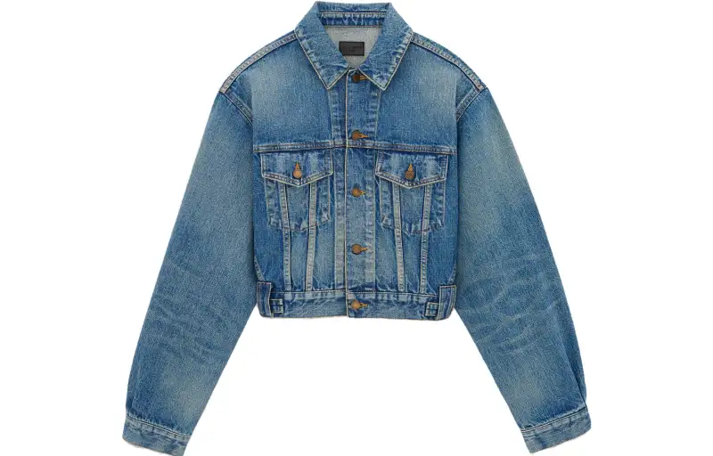 SAINT LAURENT 80s Denim Jacket 'Japan Vinttage Blue'