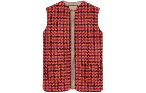 GUCCI Vests Women's Red Moderate Other
