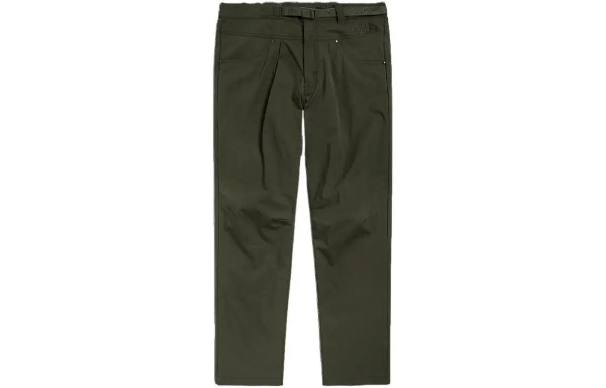 THE NORTH FACE Casual Pants Women's Green Moderate Straight Fit Pants