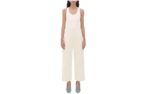 Bottega Veneta Casual Pants Women's White