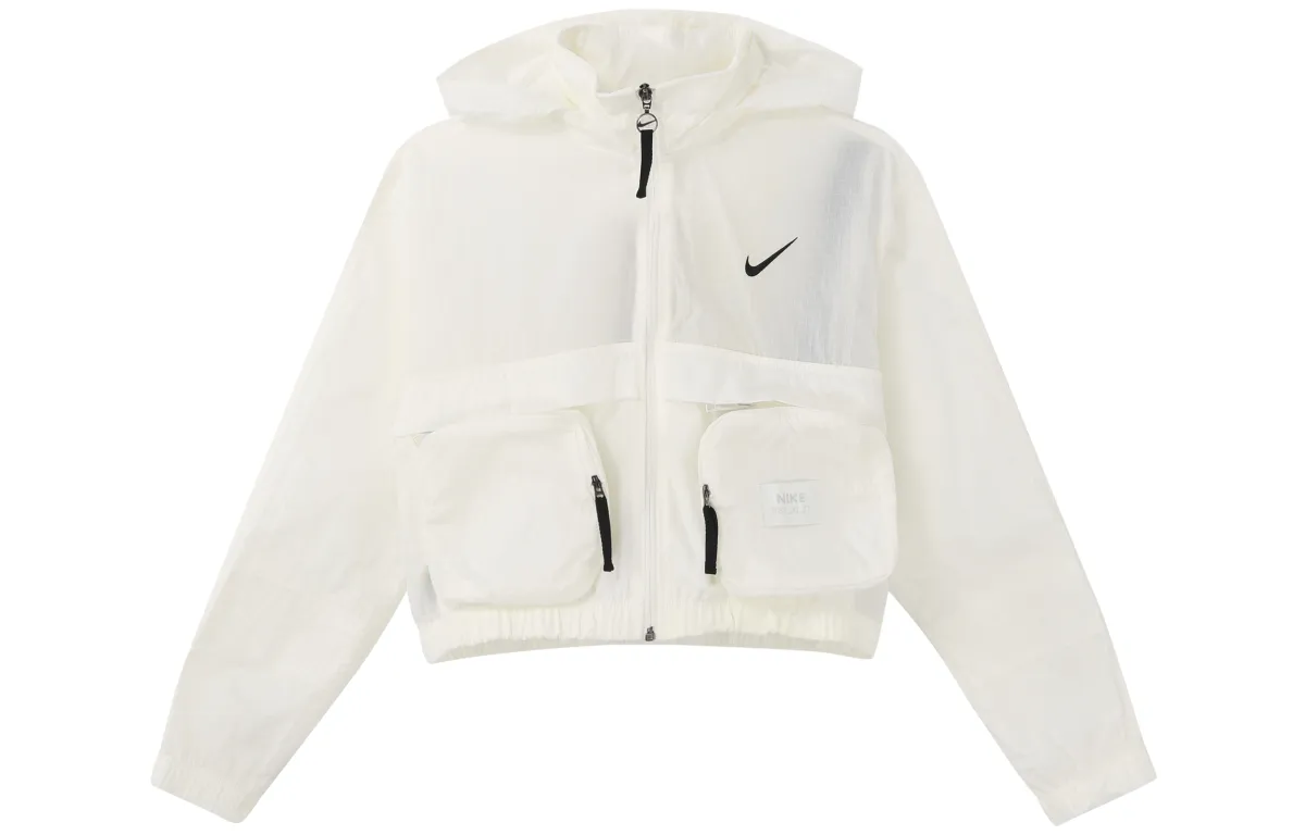 Nike Sportswear Cropped Coat Women's Sail White