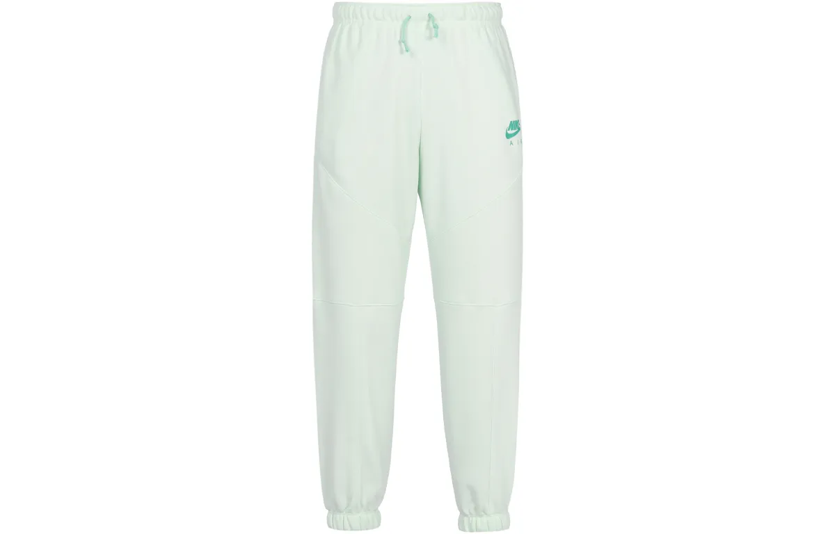 Nike Knitted Sweatpants Women's Green Moderate Cuffed Pants