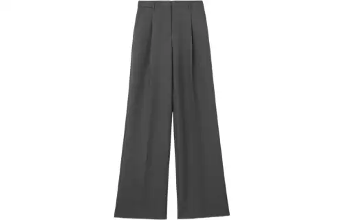 Burberry FW22 Casual Pants Women's Dark Gray