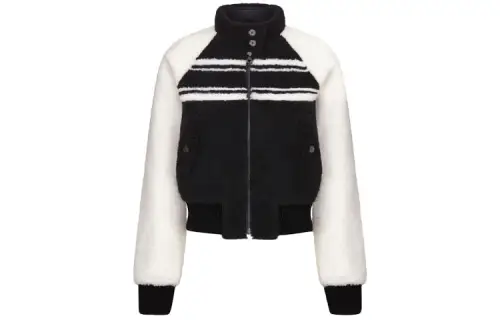 DIOR Leather Jacket Women's Black