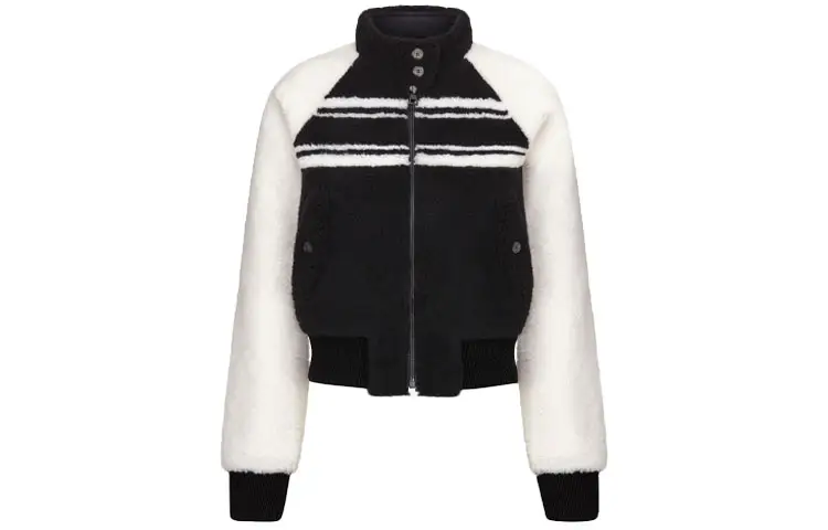 DIOR Leather Jacket Women's Black