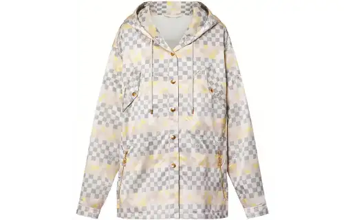 LOUIS VUITTON SS22 Parka Coat Women's Pink