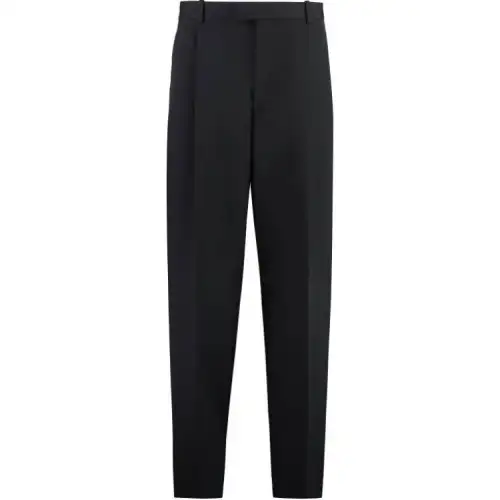 Bottega Veneta Pleated Twill Trousers
