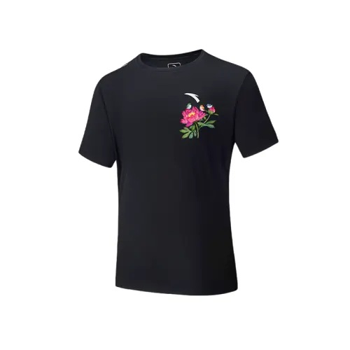 Anta Variety Training Collection T Shirt Unisex Basic Black
