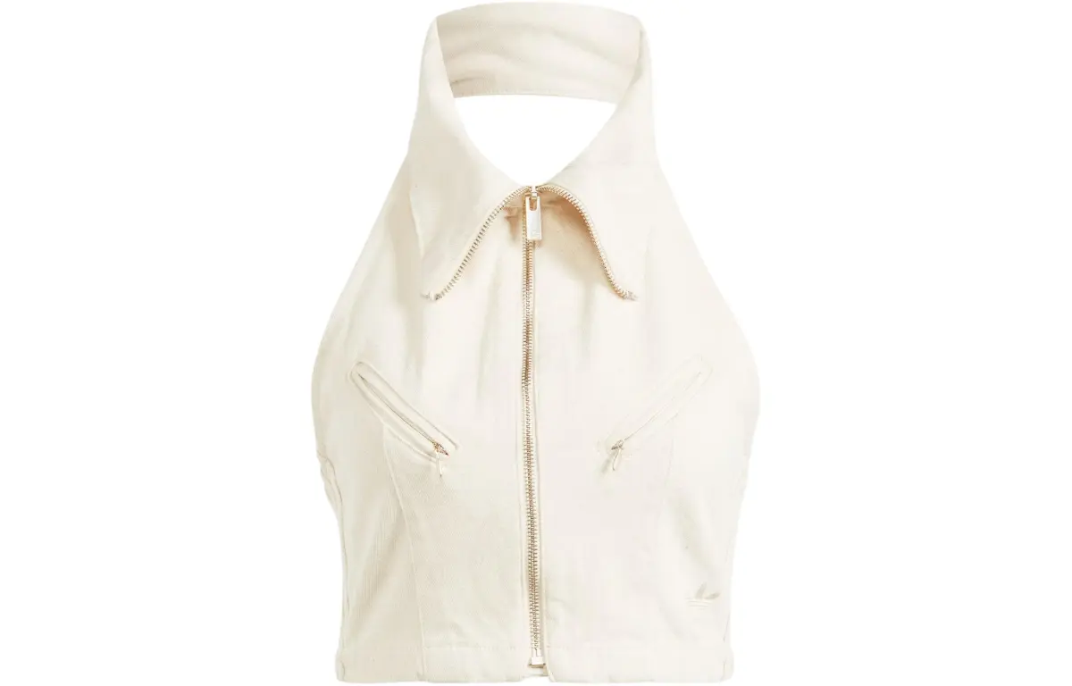 Adidas Originals Montreal Cropped Denim Vest